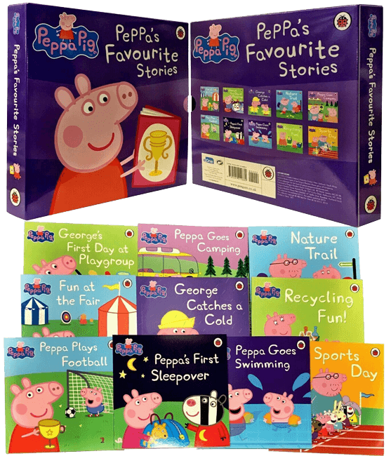 Peppa Pig 10 title pack