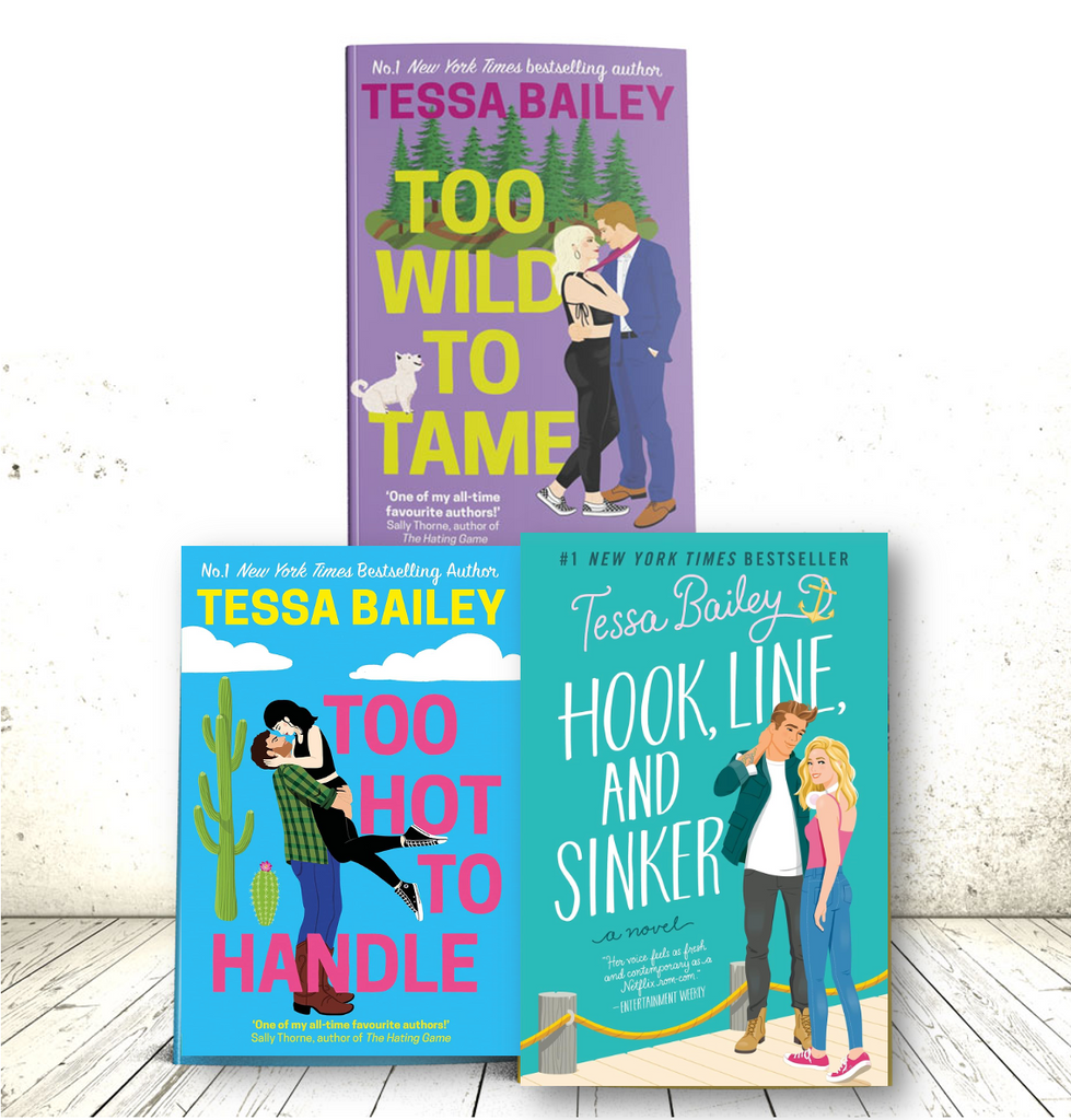 Tessa Bailey - Three Kinds of Trouble, RSR343B