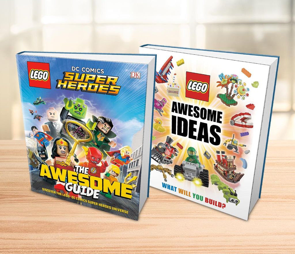 LEGO Awesome Ideas AND LEGO DC Comics Super Heroes - The Awesome Guide (CB10A)
