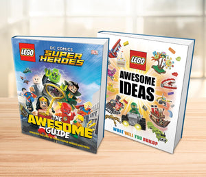 LEGO Awesome Ideas AND LEGO DC Comics Super Heroes - The Awesome Guide (CB10A)