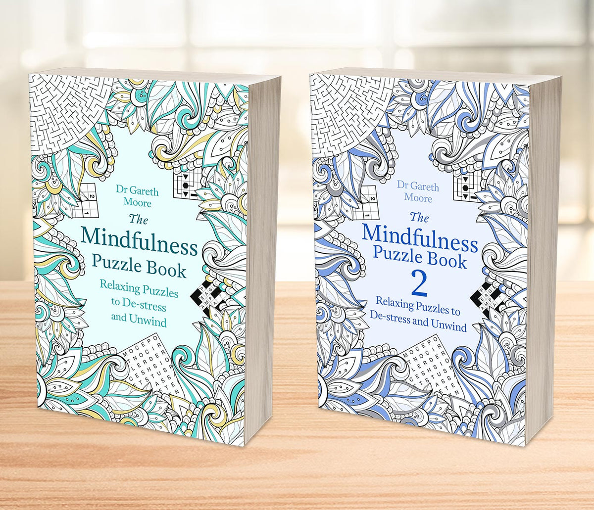 THE MINDFULNESS PUZZLE BOOK 1 & 2 SET (PQ05A) – Bookhound