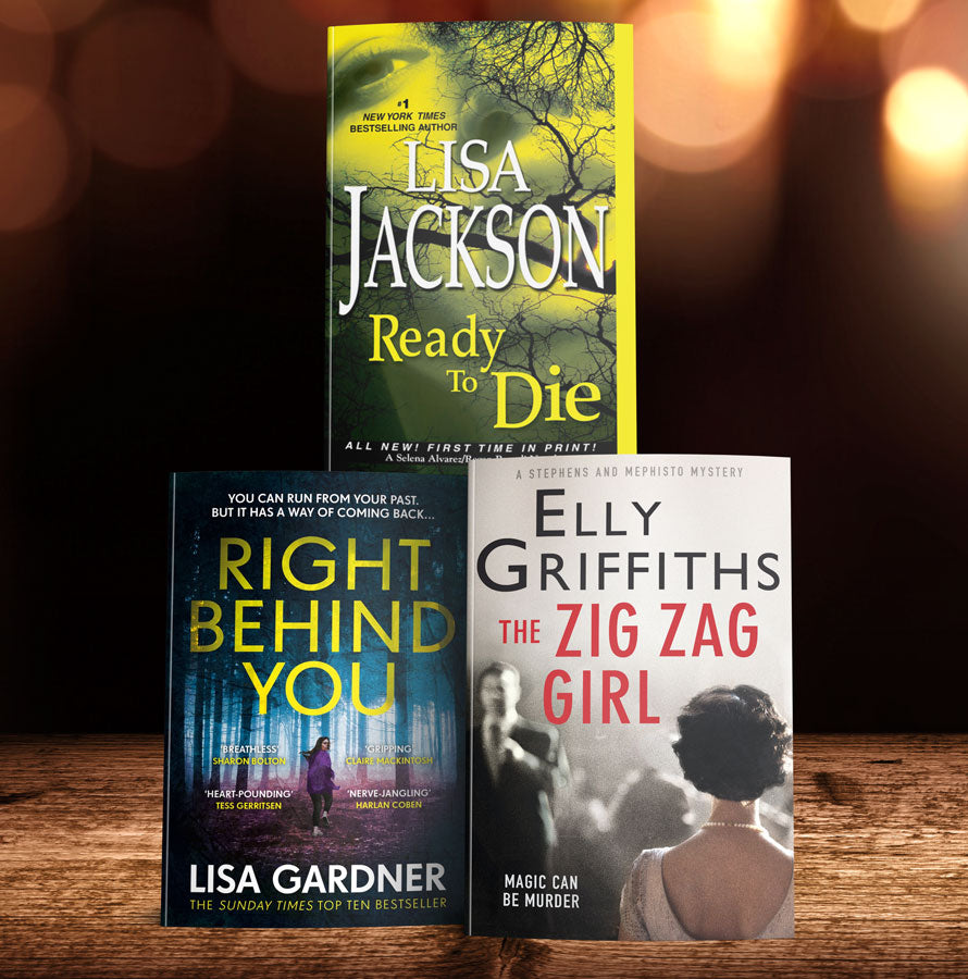 Crime & suspense thrillers from up and coming female writers (MT38A)