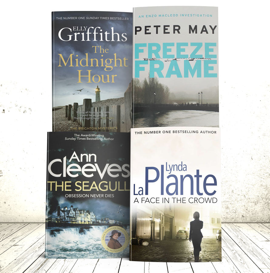 British Crime Bestsellers for February (SATMT425A)