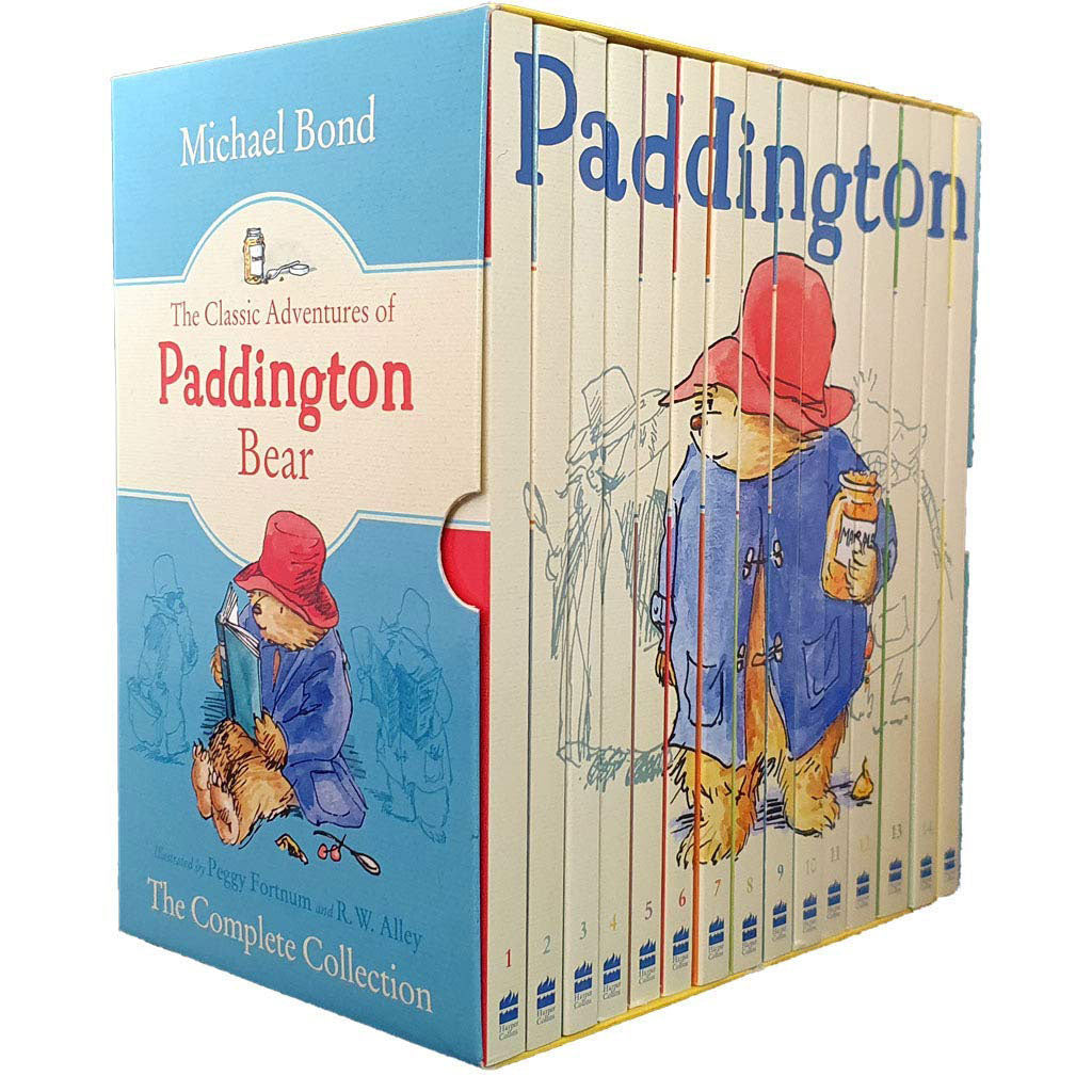 The Classic Adventures Of Paddington Bear: 15 Book Set Slipcase Edition