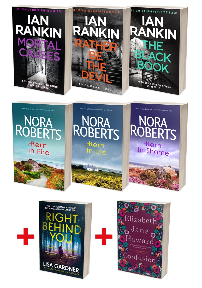 Best of Ian Rankin Bundle + Nora Roberts Concannon Sisters Bundles (MT34D + SR02C)