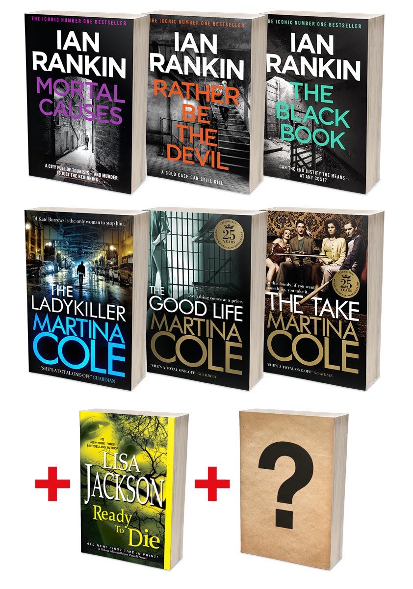 Ian Rankin Best of Rebus + Martina Cole Ladykillers Bundles (MT34F + MT35F)