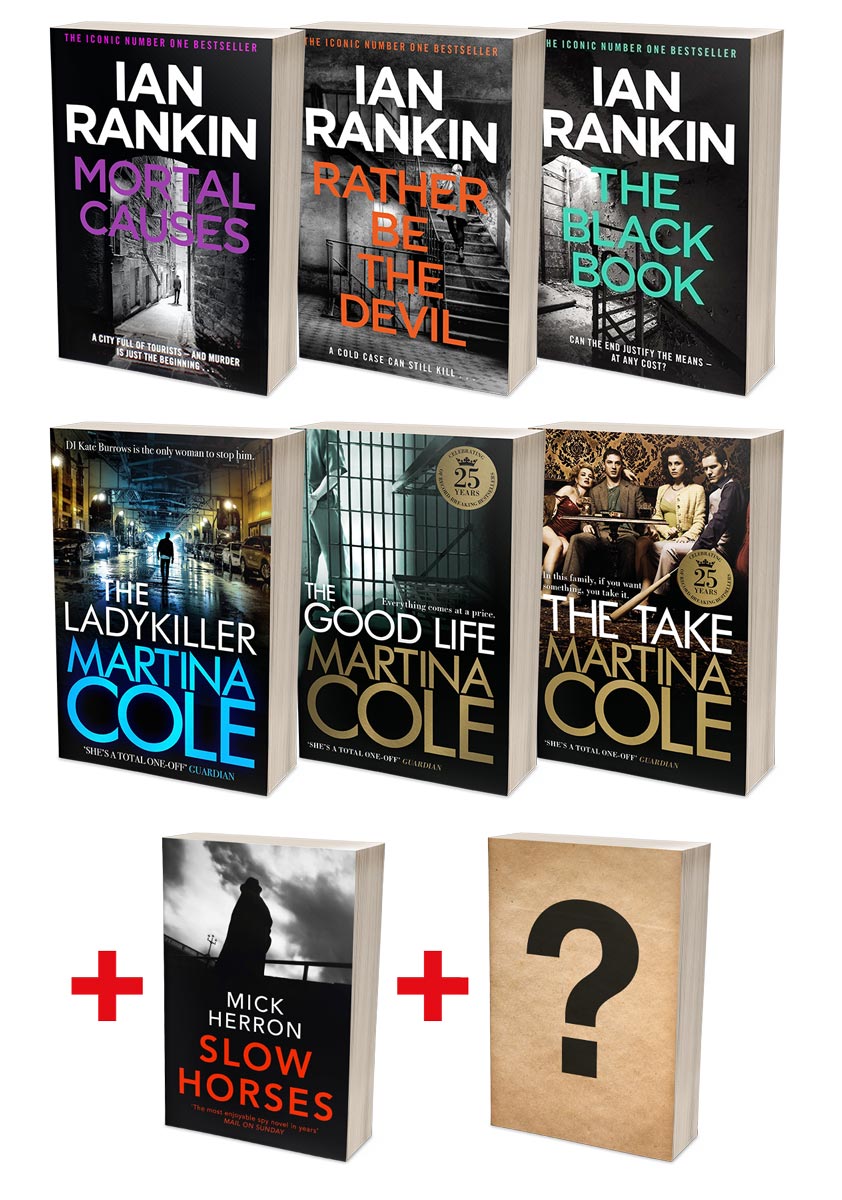 Ian Rankin Best of Rebus + Martina Cole Ladykillers Bundles (MT34G + MT35G)