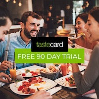Tastecard 90 day free trial (Free gift from us)